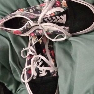 Floral Print Shoes